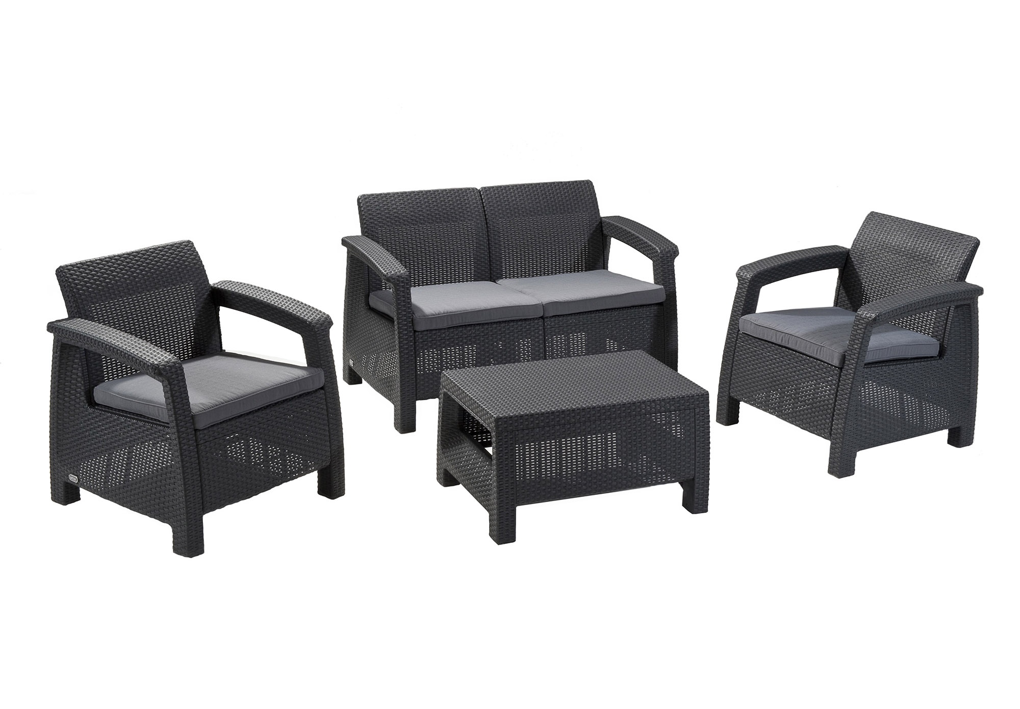 Malaga Garten-Set Rattan – Bild 8