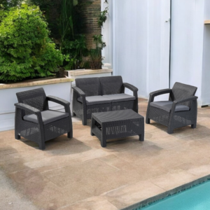 Malaga Garten-Set Rattan