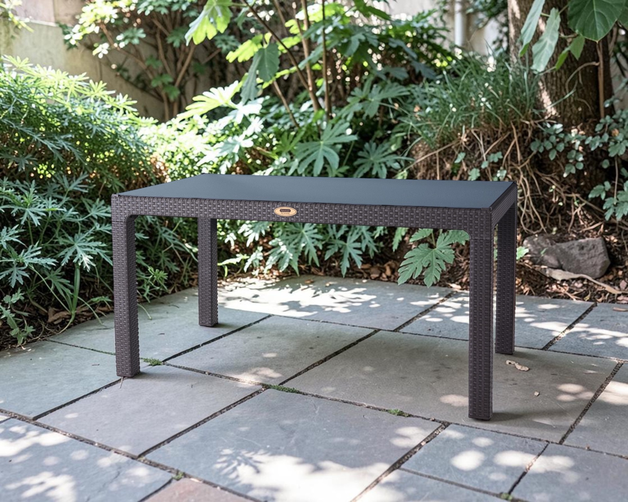 Italy Rattan Tisch 150×90